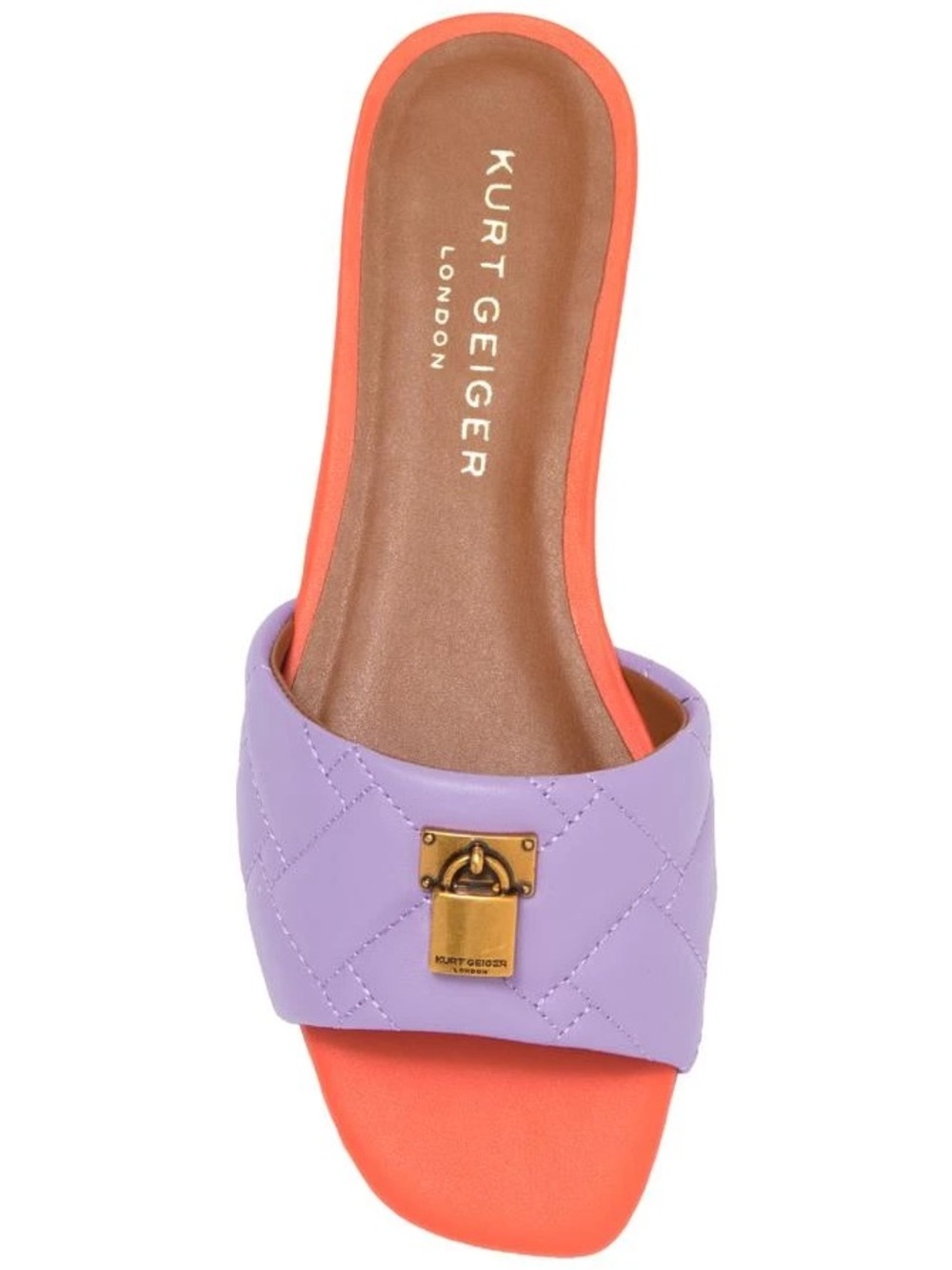 Kurt Geiger Brixton Lock Slide Sandal